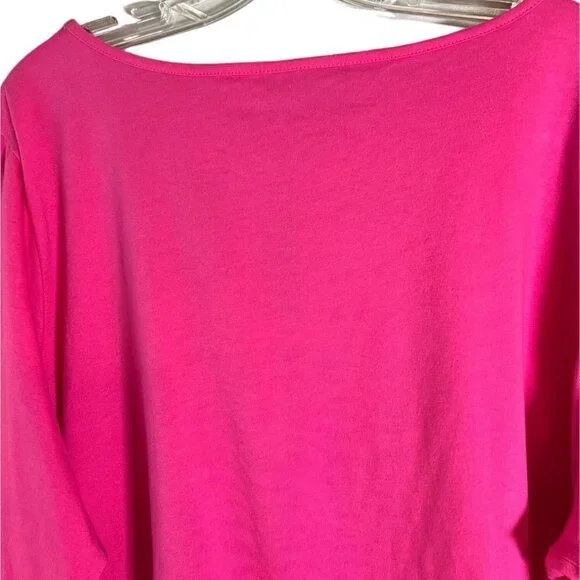 Bob Mackie's Women's Wearable Art Embroidered Cut-Out Pullover Top Size 1X** - Picture 10 of 12